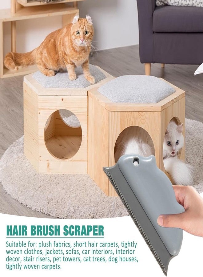 Lumevo Pet Hair Remover Brush | Floating Hair Comb for Couch, Furniture, Carpet, Clothing, Blankets, Car & Bed (Multicolor) - Image 5